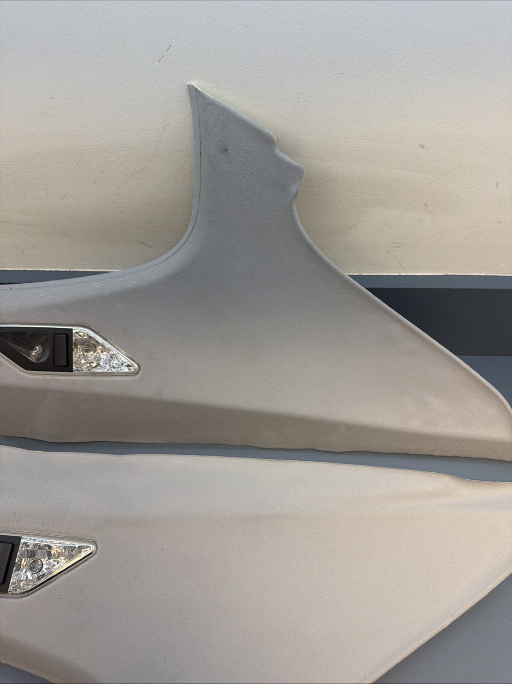 99-06 BMW E46 SEDAN Left & Right Rear C Pillar Trim Panel 8220243 8220244 GRAY