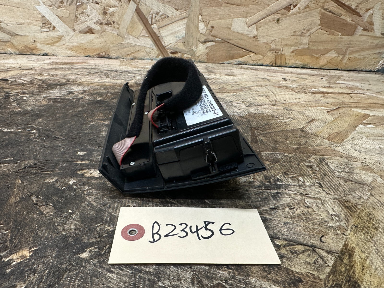 BMW 2006-2012 E90 AC CLIMATE CONTROL SWITCH PANEL OEM 9250393