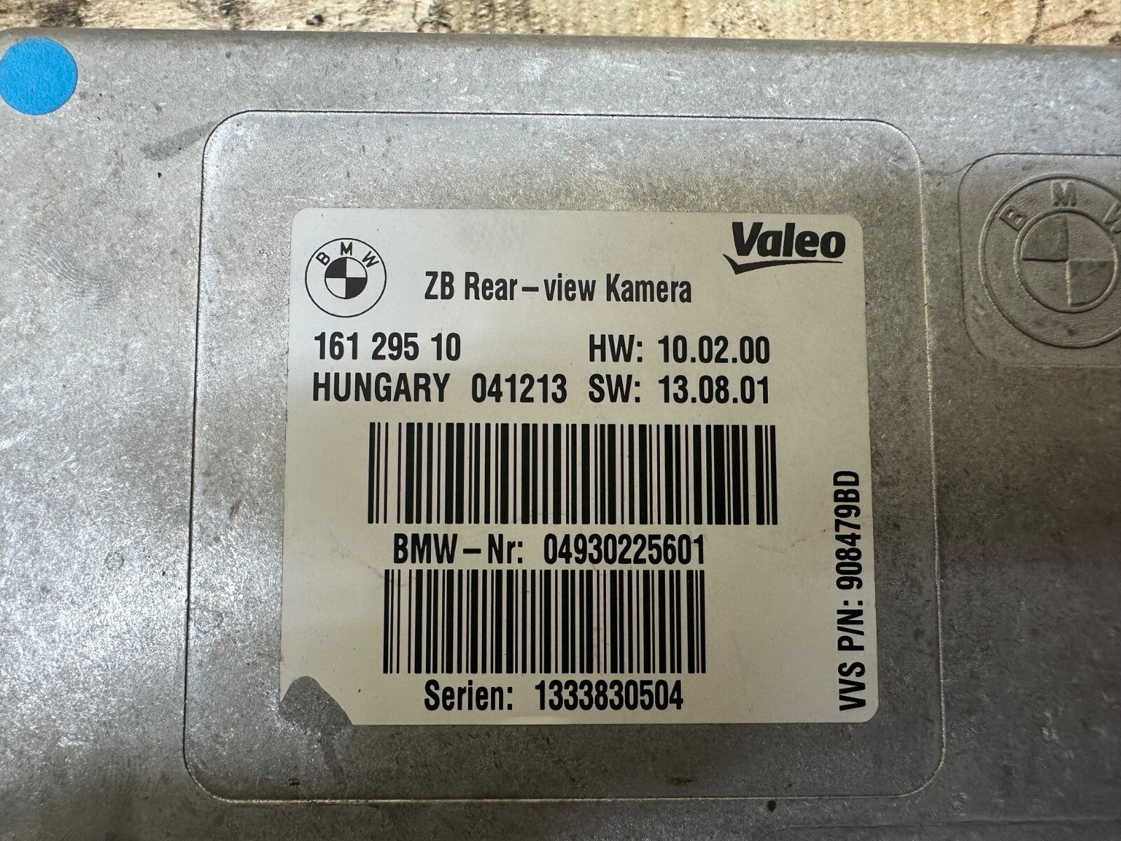 BMW 11-19 F2X F3X F8X X3/3/4 SERIES REAR VIEW CAMERA CONTROL MODUE OEM 16129510