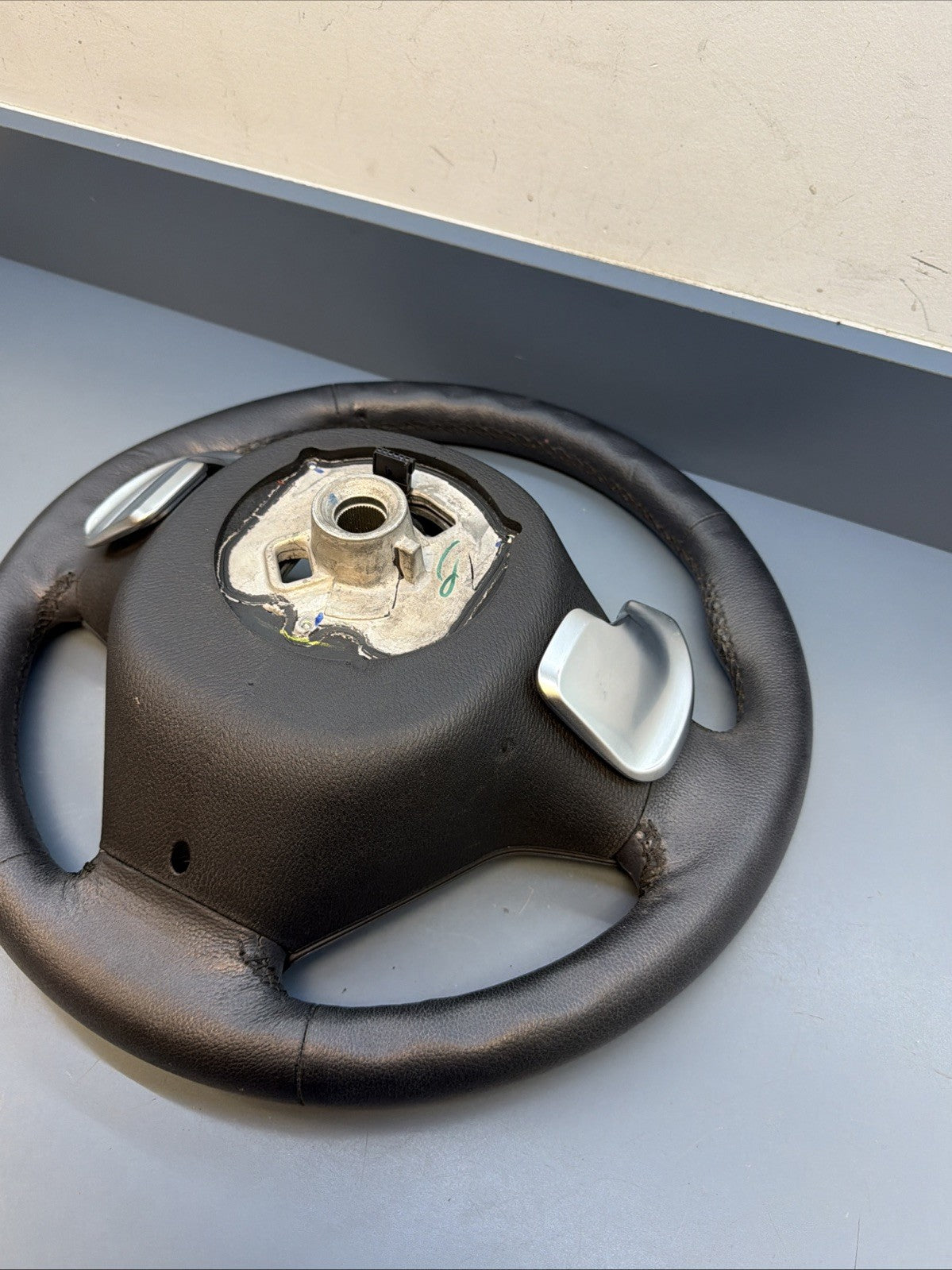 BMW 2011-2017 F25 X3 BLACK LETHER STEERING WHEEL HEATED SPORT OEM 2406058