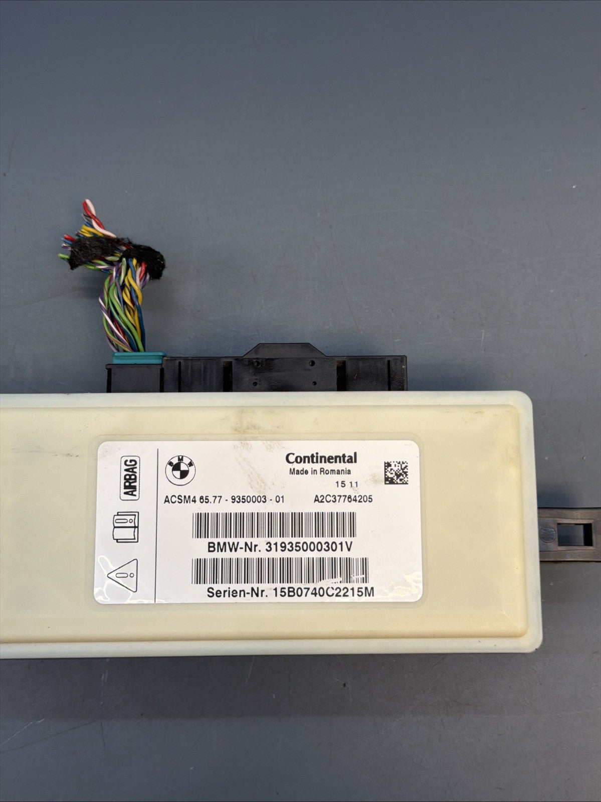 2012-2019 BMW F30 F31 F32 F80 M3 Control Module Unit OEM 65779350003