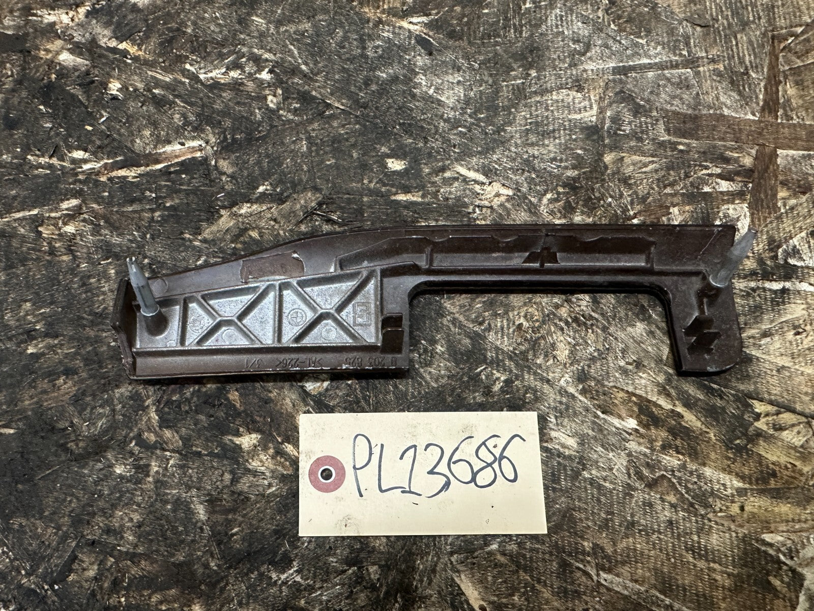 BMW 1999-2006 E46 BURLED WOOD GRAIN LEFT DASH TRIM OEM 8203825