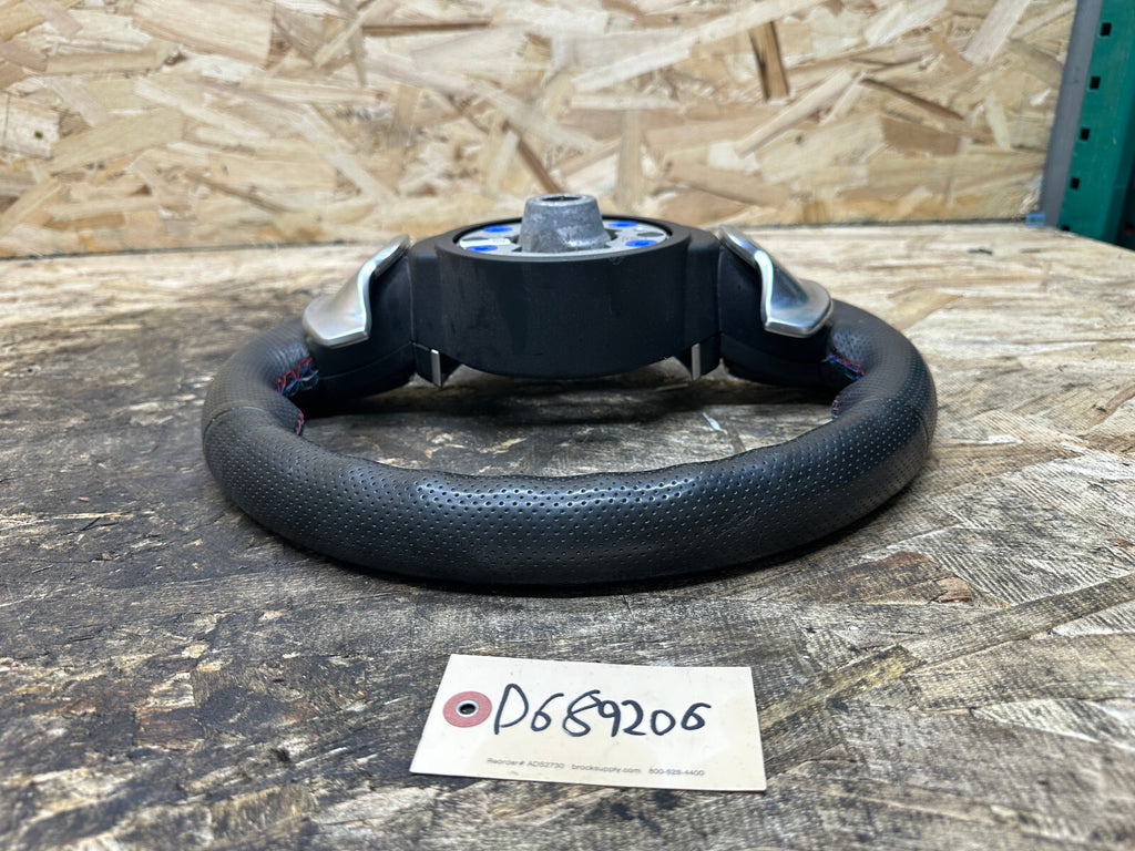 BMW 10-17 3 5 SERIES F10 F30 M-SPORT HEATED STEERING WHEEL W/ PADDLES 3074993
