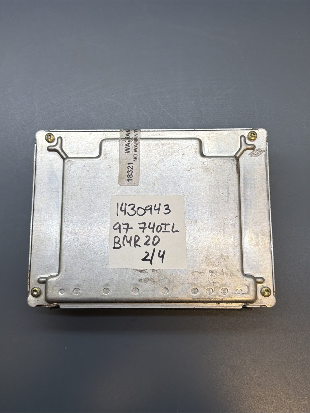 1997-2001 BMW 740i Engine Computer Control Module Unit ECU ECM 1430943 OEM
