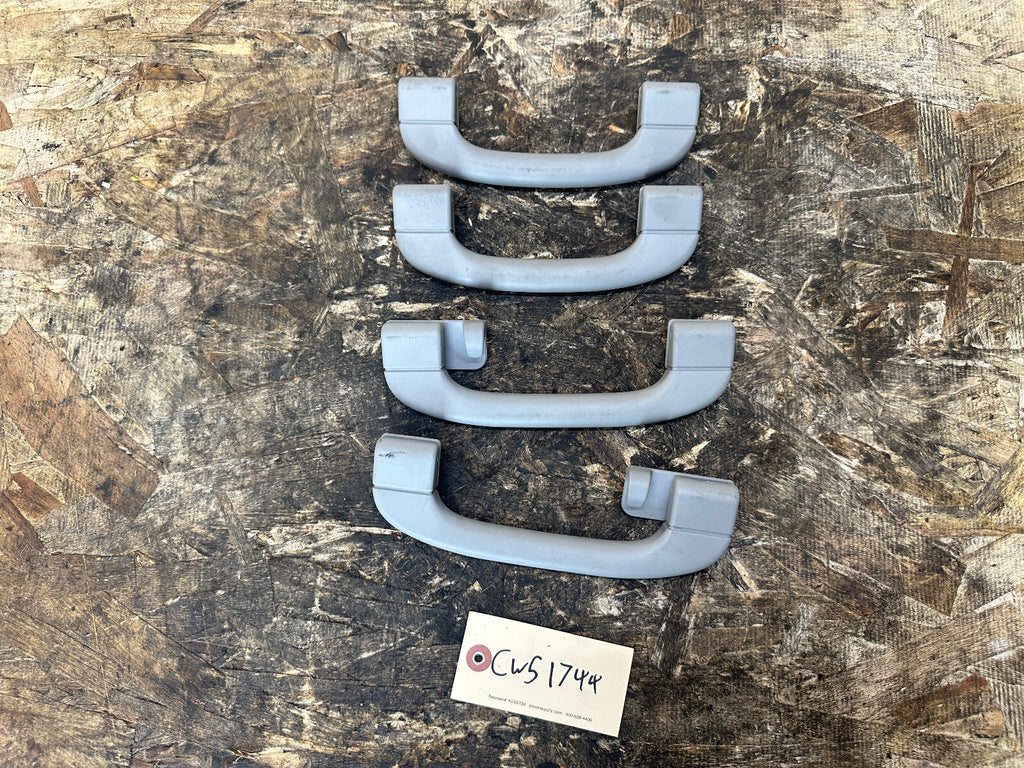 BMW 03-10 E60 5 SERIES LIGHT GRAY GRAB HANDEL SET 4 PC 9143529+9143516+9143530