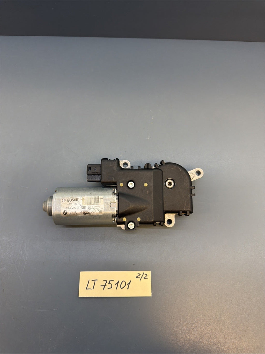 2007-2013 BMW E70 X5 Sunroof Motor Drive Unit OEM 6922652