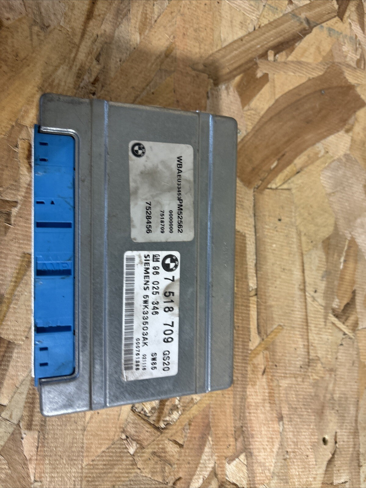 2002-2005 BMW 3 5-Series X5 Transmission Computer 7518709, 5WK33503AK OEM Tested