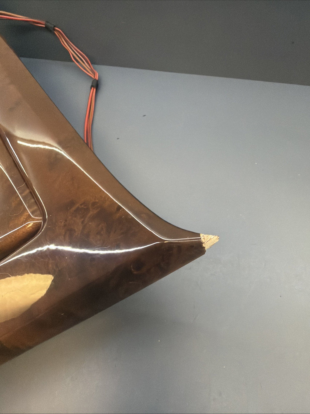2006 BMW E90 E92 328i 335i CENTER CONSOLE WOOD CIC TRIM OEM