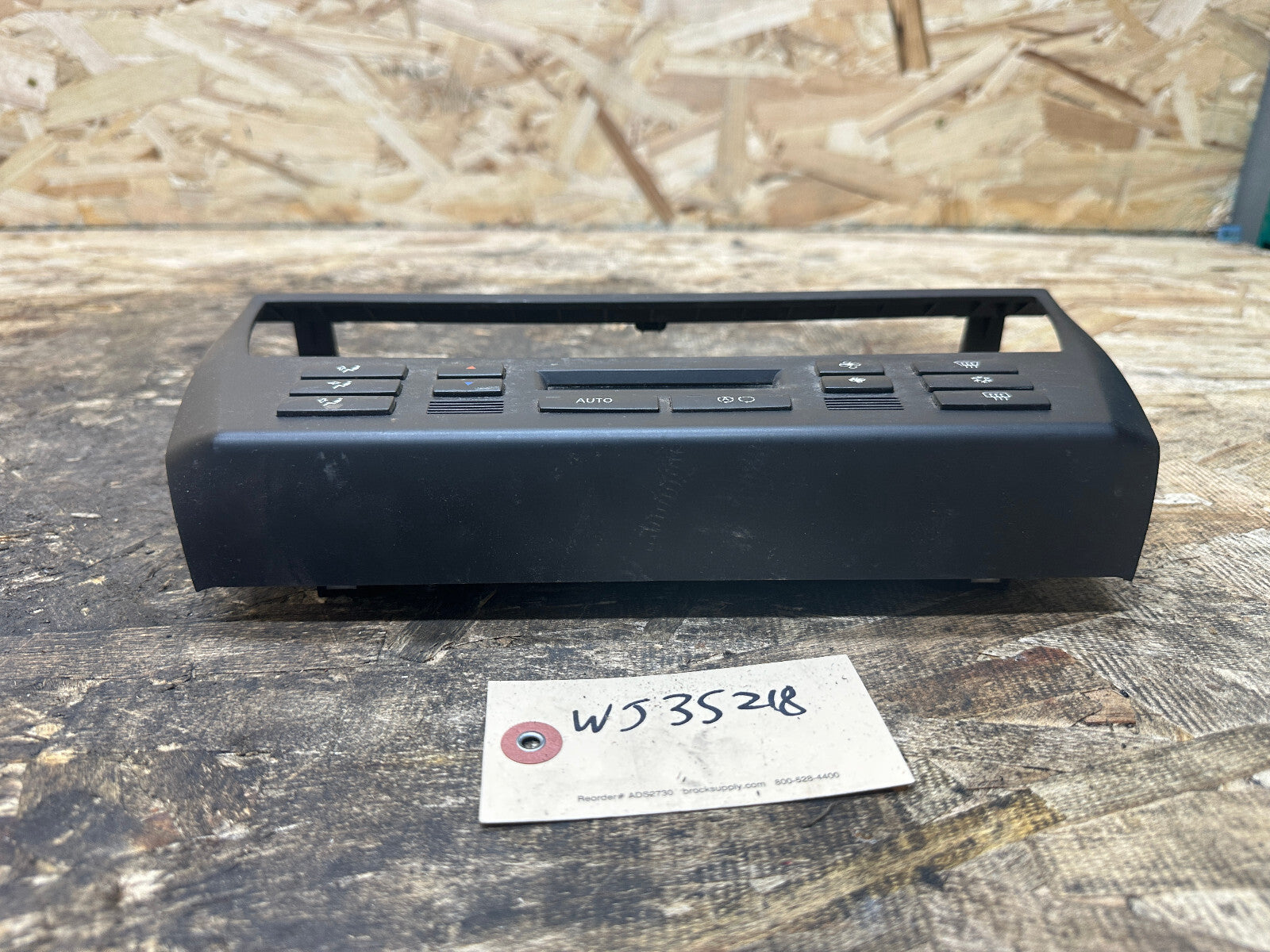 BMW 03-10 X3 E83 Automatic Air Conditioning Control Unit Module Panel 0363938