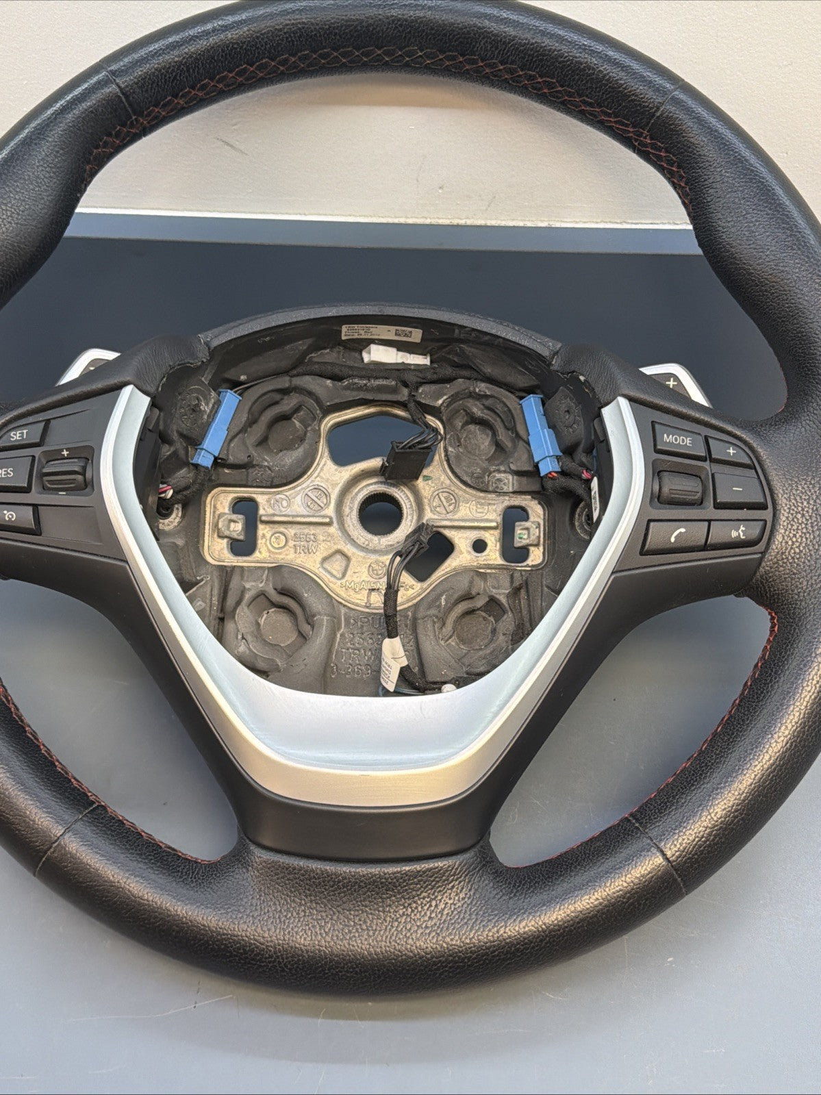 2012 - 2015 BMW F30 328I 335I HEATED SPORTLINE PADDLE SHIFT WHEEL 6256318