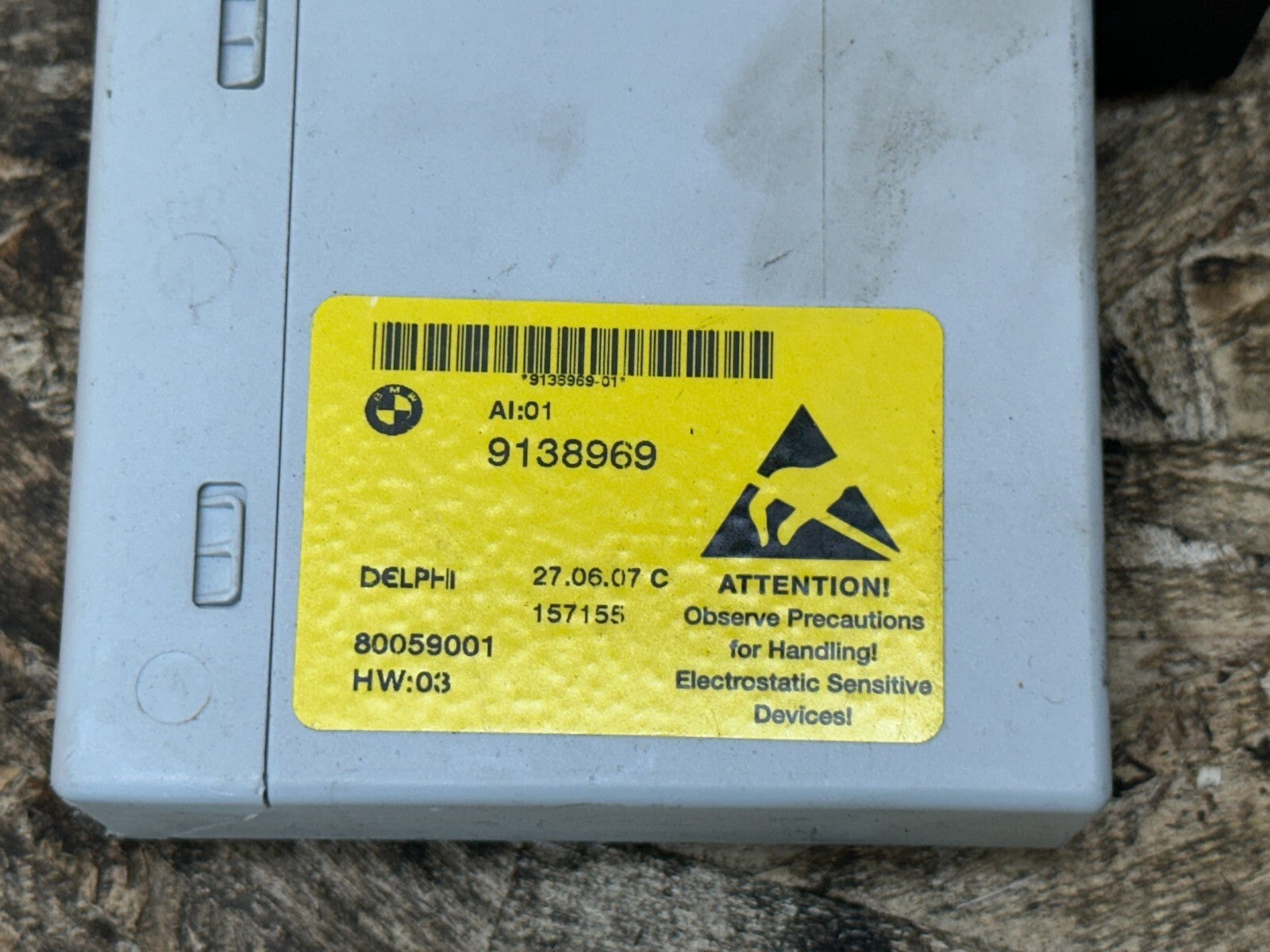 BMW 2006-2010 E60/E61 5 SERIES BODY POWER CONTROL MODULE OEM BMW 9138969