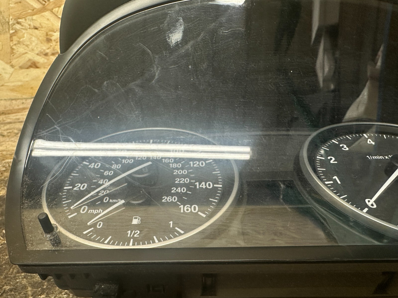 BMW 2006-2012 E90 E92 3 SERIES SPEEDOMETER GAUGE CLUSTER MPH 130K OEM 9141653