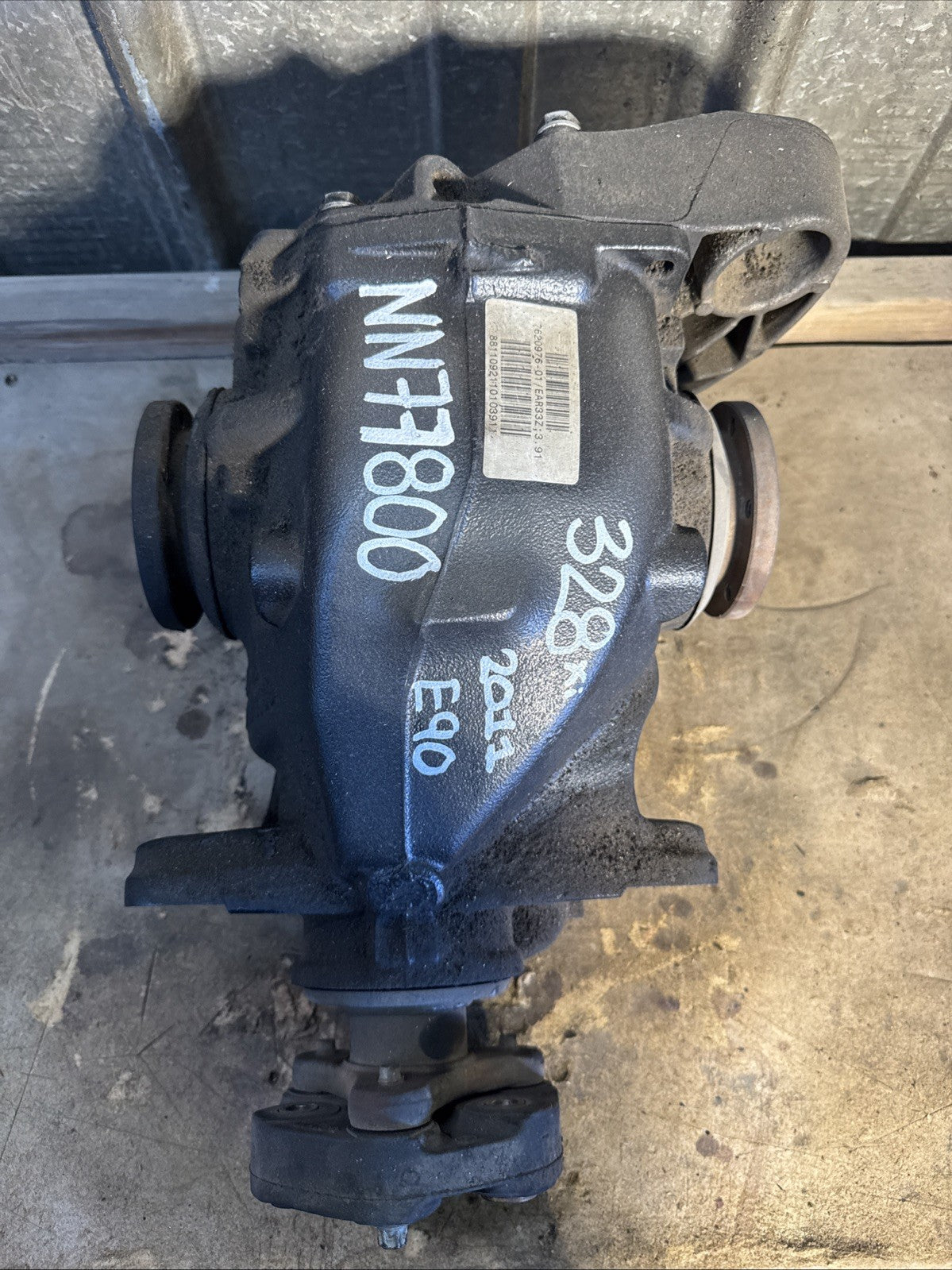 BMW REAR DIFFERENTIAL E90 SERIES 328Xi AUTOMATIC FINAL DRIVE 3.91 7620976