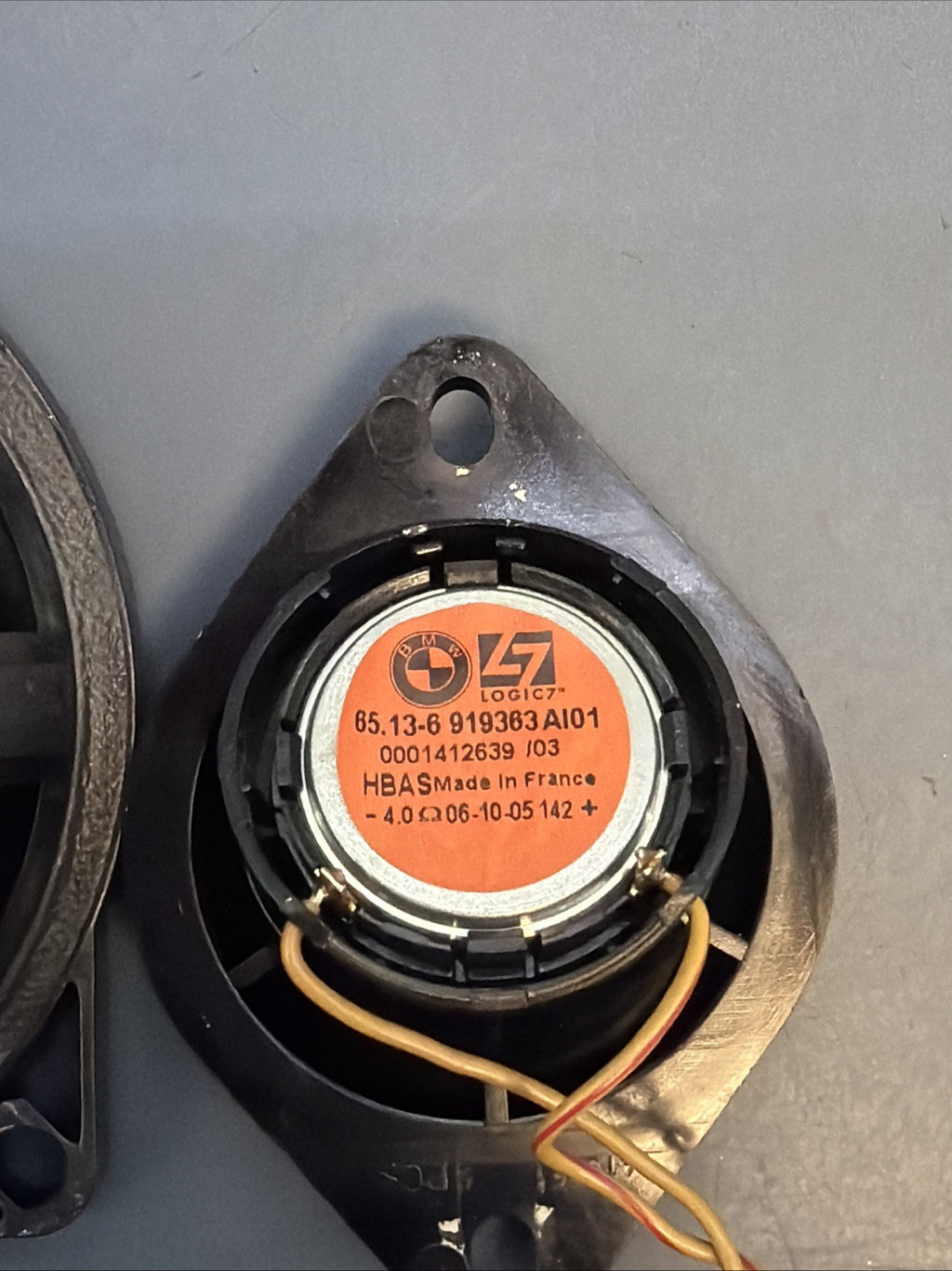 BMW Logic 7 L7 Audio HIFI Front or Rear Door Speaker E60 E63 E92 E93 OEM 6930903