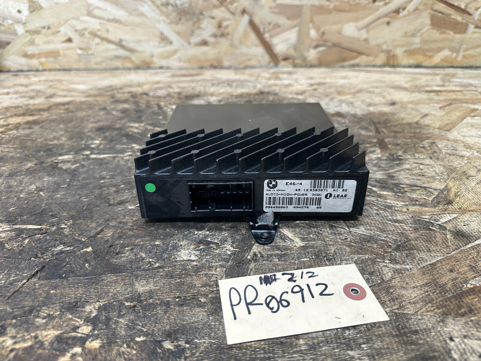 BMW 99-06 E46 3 SERIES LEAR STERIO RADIO AUDIO AMPLIFIER AMP OEM 8383871