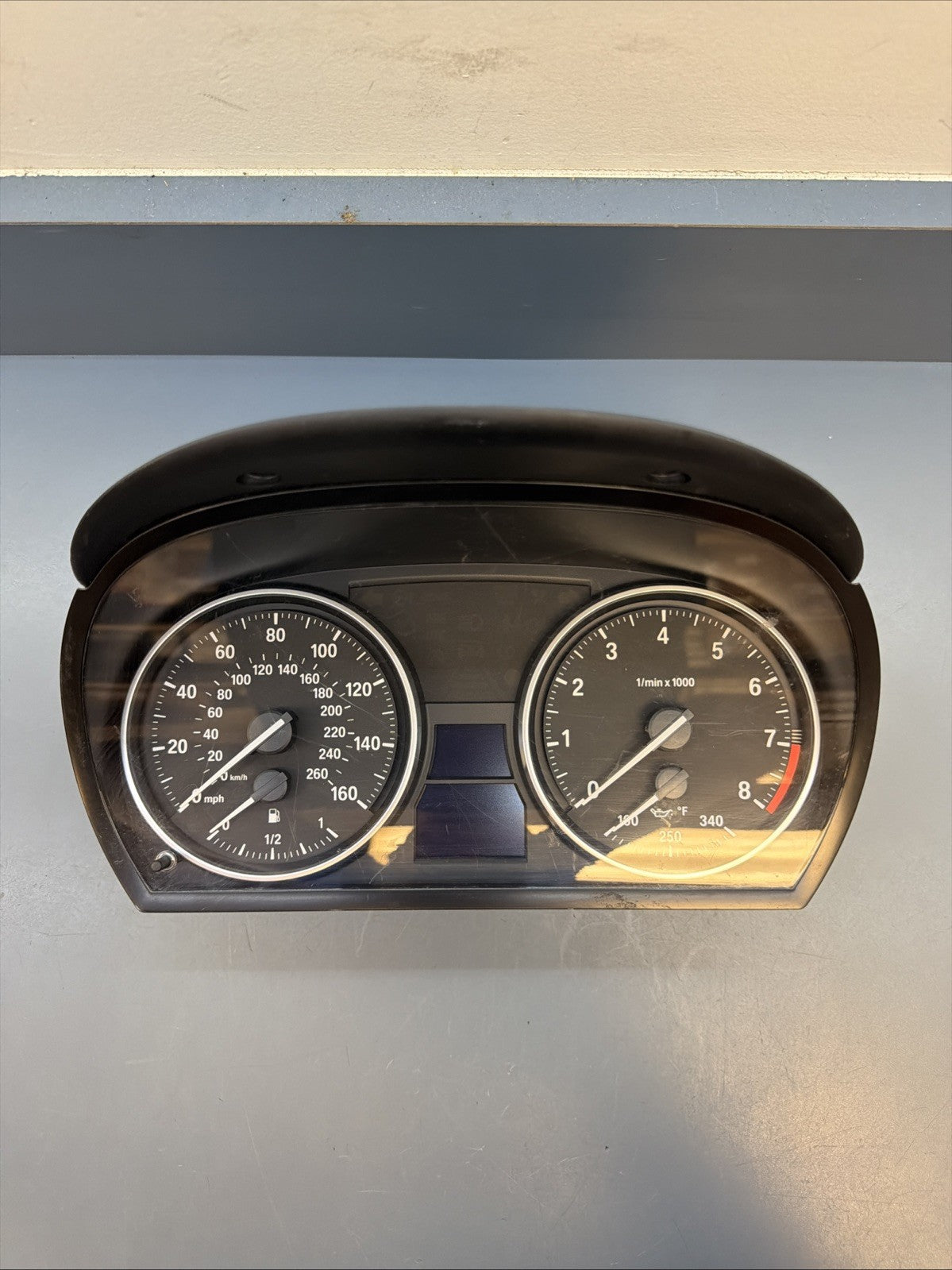 07-11 BMW E90 E92 E93 335i N54 N55 Instrument Speedometer Cluster 9166858 141K