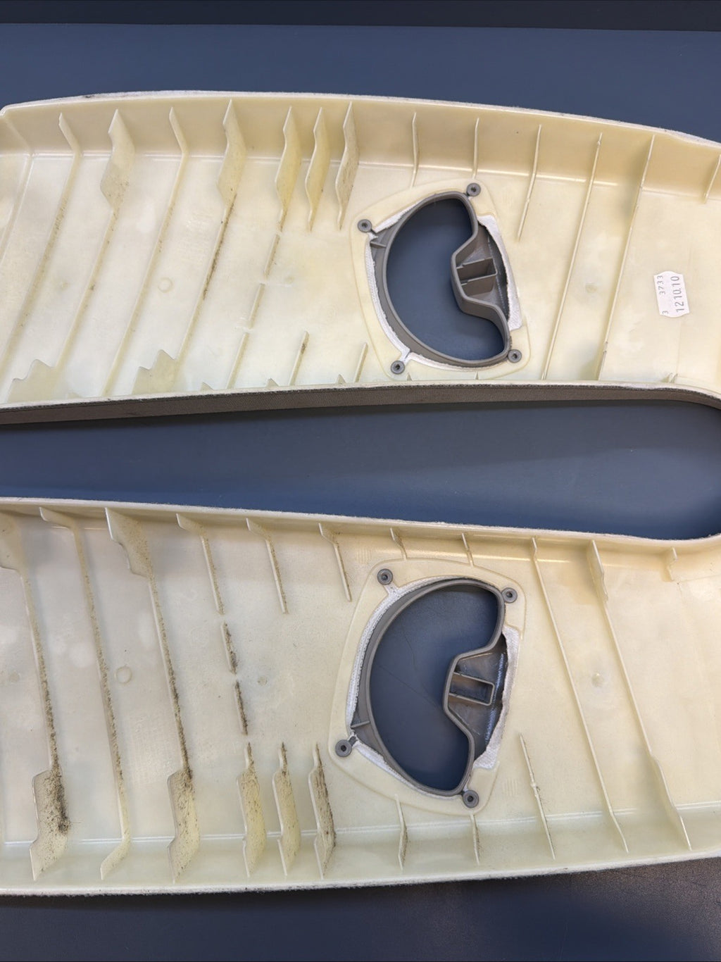 BMW E90 325 328 330 335 Center Middle Upper B Pillar Cover Trims Set OEM 7058336