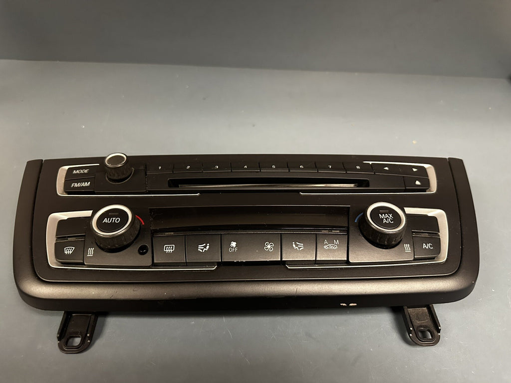 2012-2018 BMW 3/4-Series HVAC Climate & Radio Control Unit OEM 9226784-04