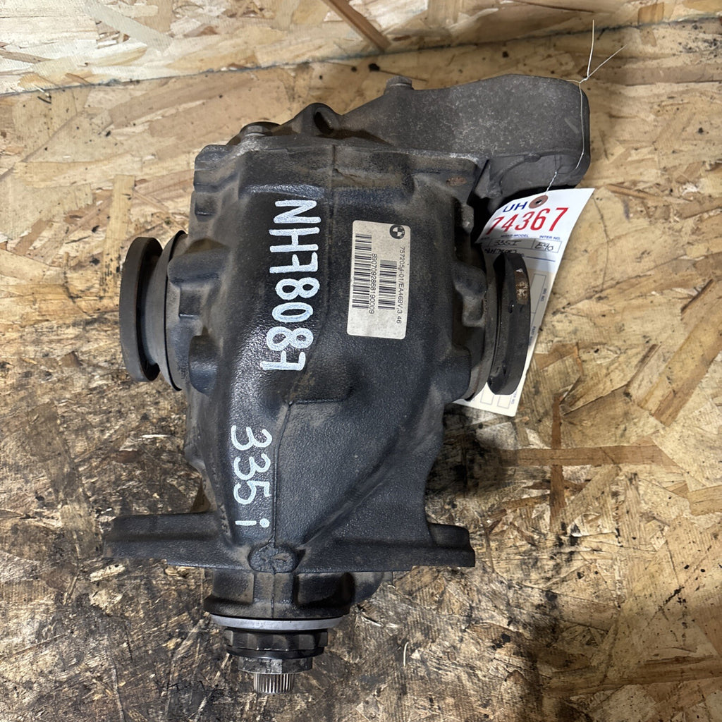 BMW E90 335  REAR DIFFERENTIAL 3 SERIES 3.46 FINAL DRIVE 7572054