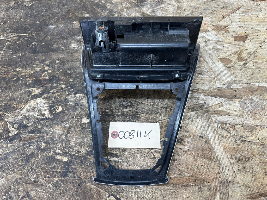 BMW 2003-2010 E83 X3 CENTER CONSOLE SHIFTER BEZEL TRIM SILVER PEARL OEM 3411706