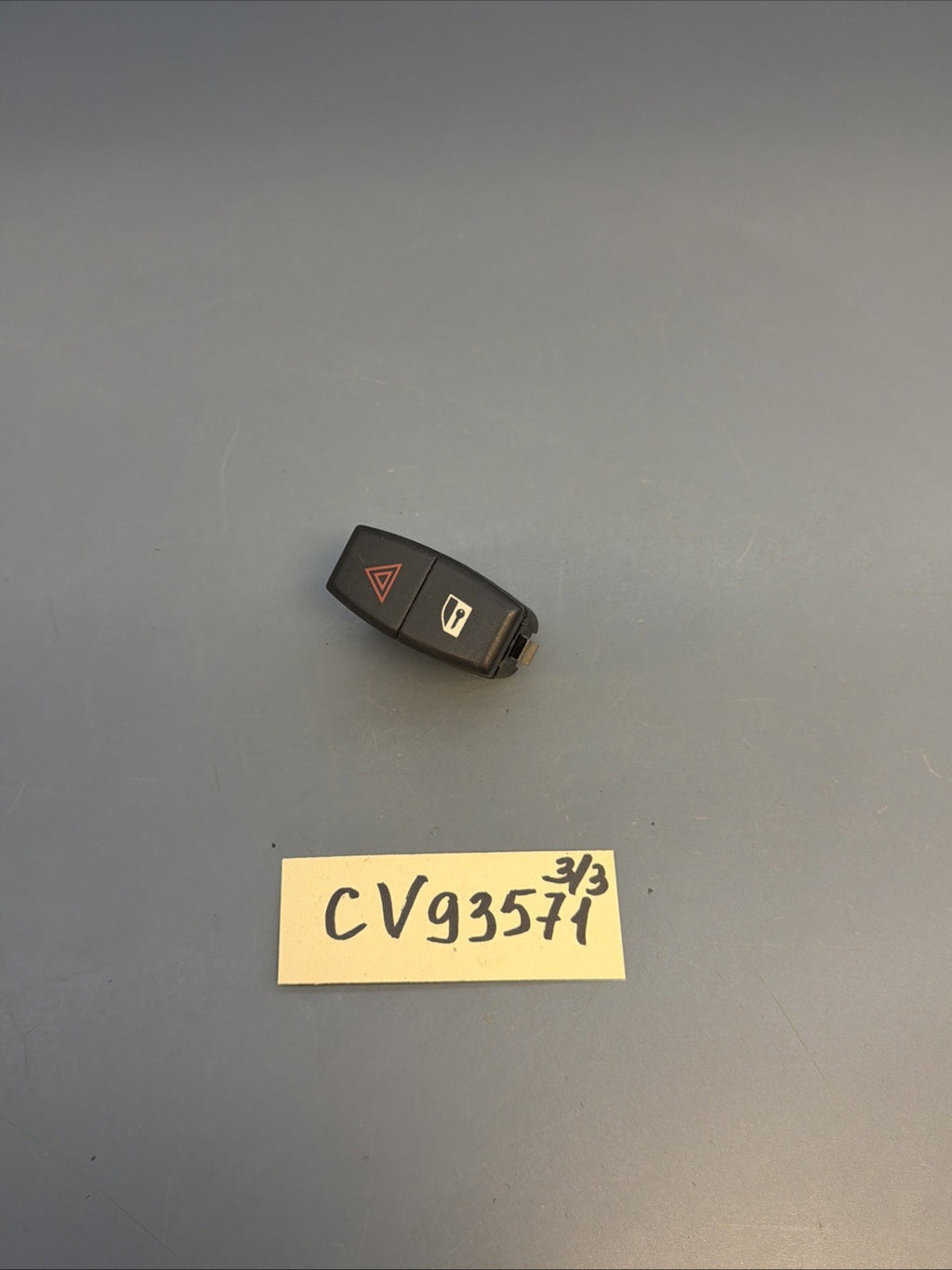 06-10 BMW 6 SERIES 630i E63 E64 HAZARD SWITCH BUTTON CENTRAL LOCKING 6919506