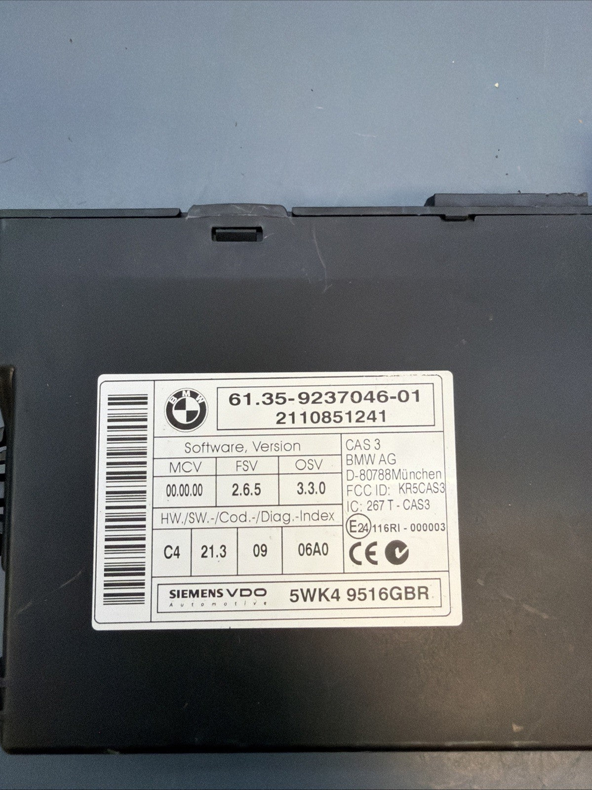 2011-13 BMW E90 E92 135 335 N55 DCT DME ECU Engine Computer Key Set OEM 7629609
