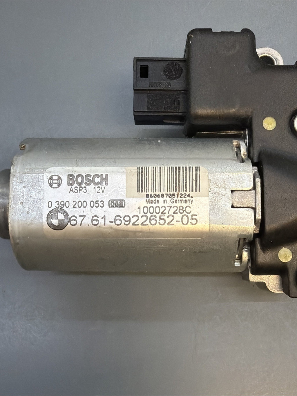 2007 - 2010 BMW E83 X3 Sunroof Roof Motor Unit 6922652 OEM