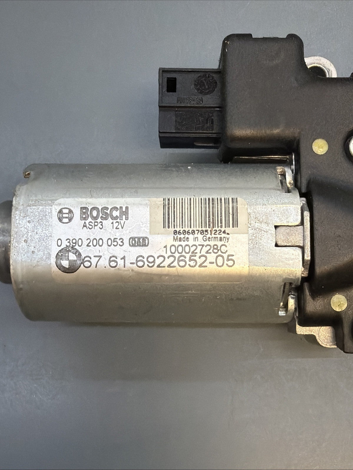 2007 - 2010 BMW E83 X3 Sunroof Roof Motor Unit 6922652 OEM