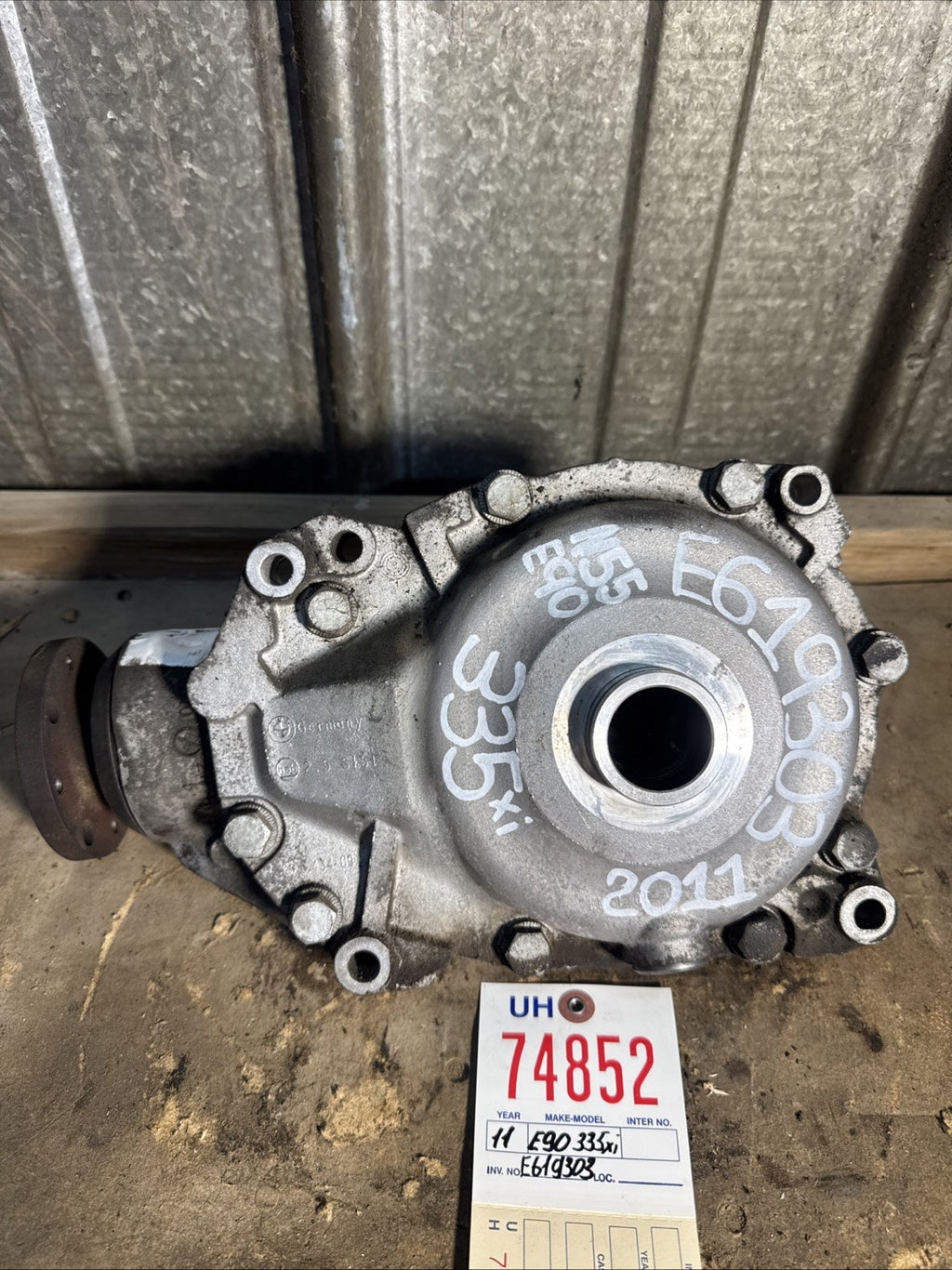 Front Differential Carrier Final Drive 3.46 AWD Diff OEM BMW E90 335Xi 74852