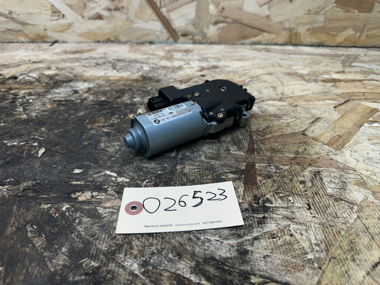 BMW 2003-2010 E83/E53 X3/X5 PANORAMIC SUNROOF MOTOR OEM 0390200053