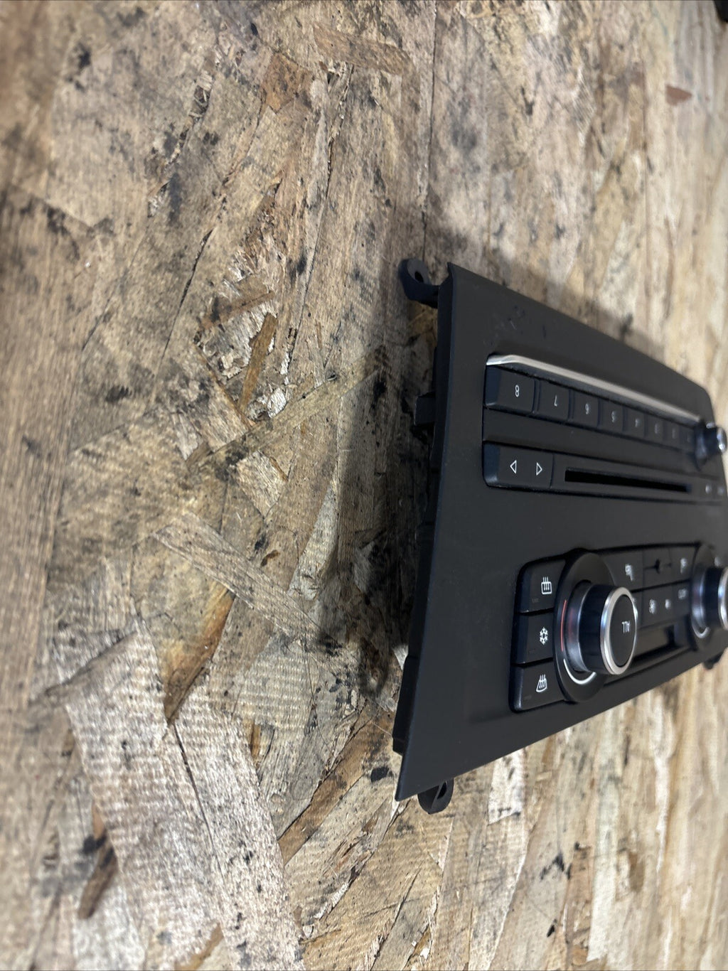 2011-2012 BMW X3 3.0L - Front AC Climate Control / Stereo / CD UNIT 9259616