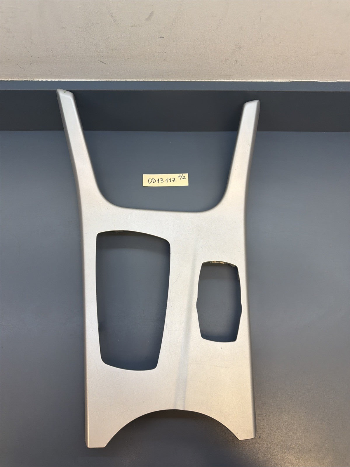 2011-2018 BMW X3 F25 Front Center Console Moulding Trim Silver OEM 9184481