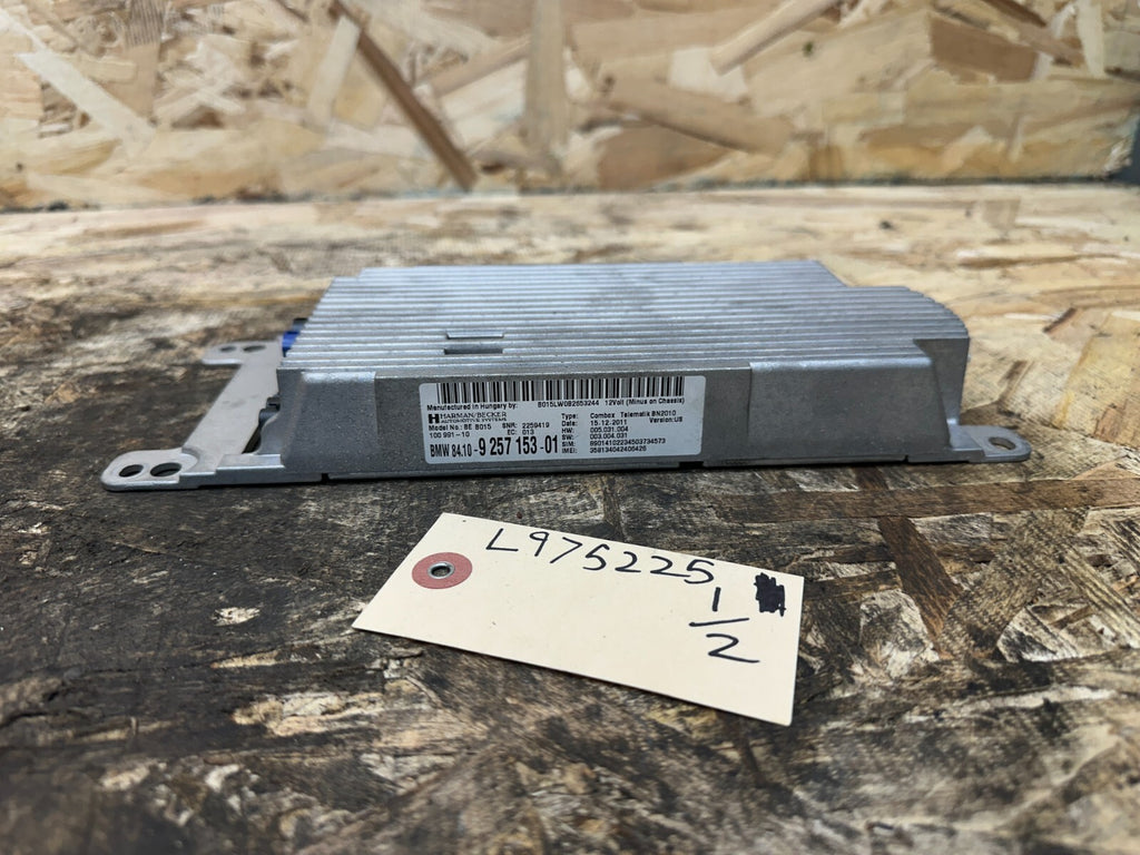 BMW 11-17 F25 F10 F30 HARMAN BLUETOOTH TELEMATIC CONTROL MODULE OEM 9257153