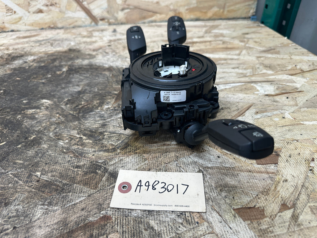 BMW 04-16 3 SERIES Z4 STEERING WHEEL COLLUM STOCK SWITCHES+CLOCK SPRING 9123049