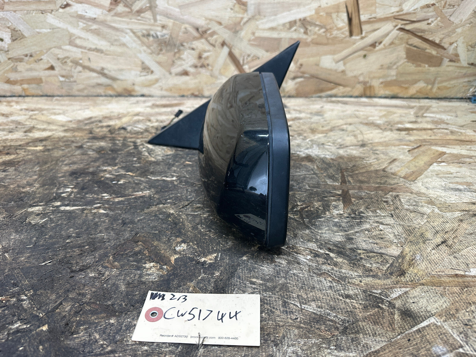 BMW 2006-2010 E60/E61 LCI RIGHT PASSANGER SIDE MIRROR BLACK OEM 7043437/7038344