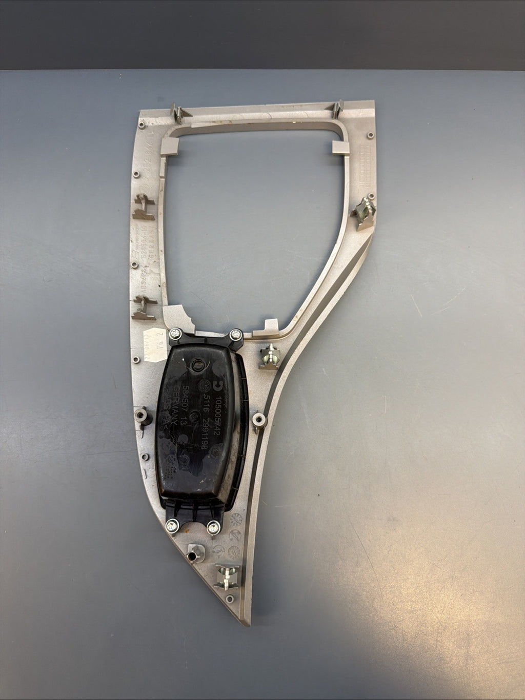 13-2015 BMW E84 X1 Front Center Console Shifter Trim Cover Bezel 9252846 SILVER