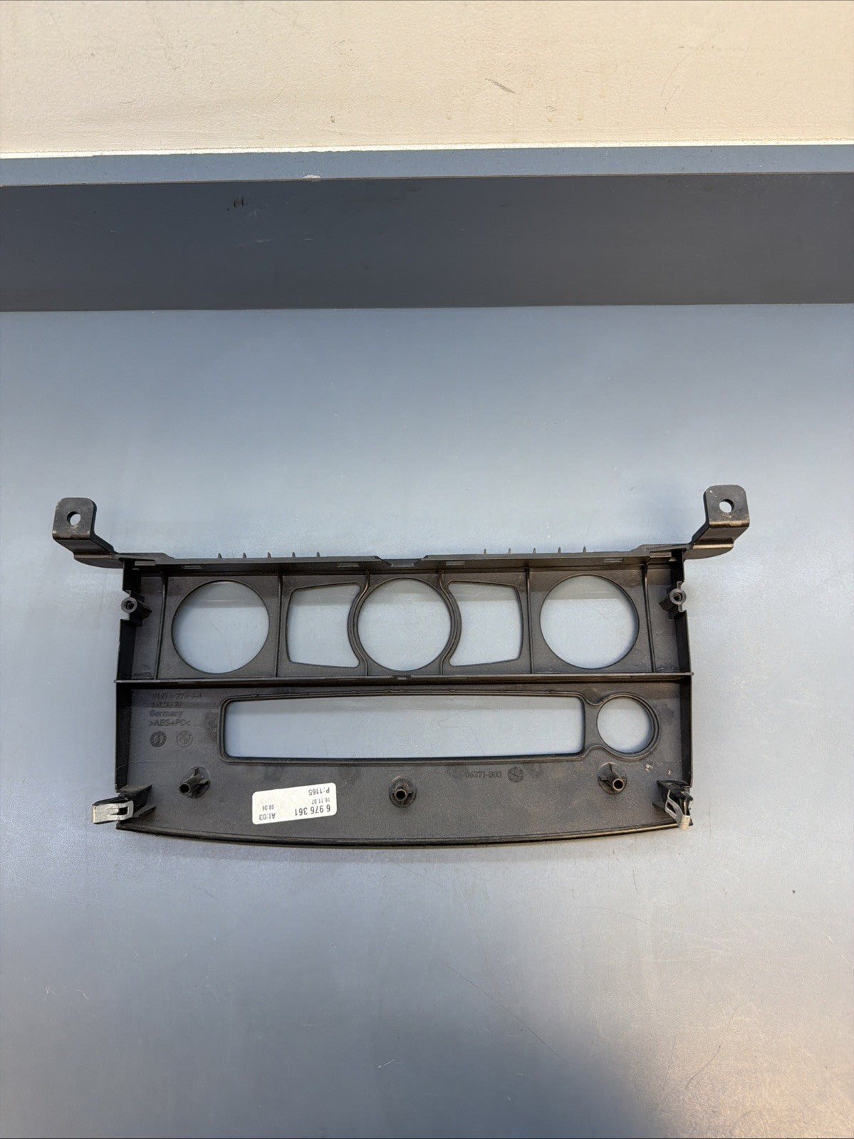 BMW E60 5 SERIES A/C HEATER TEMPERATURE CLIMATE CONTROL UNIT TRIM ONLY 6976361