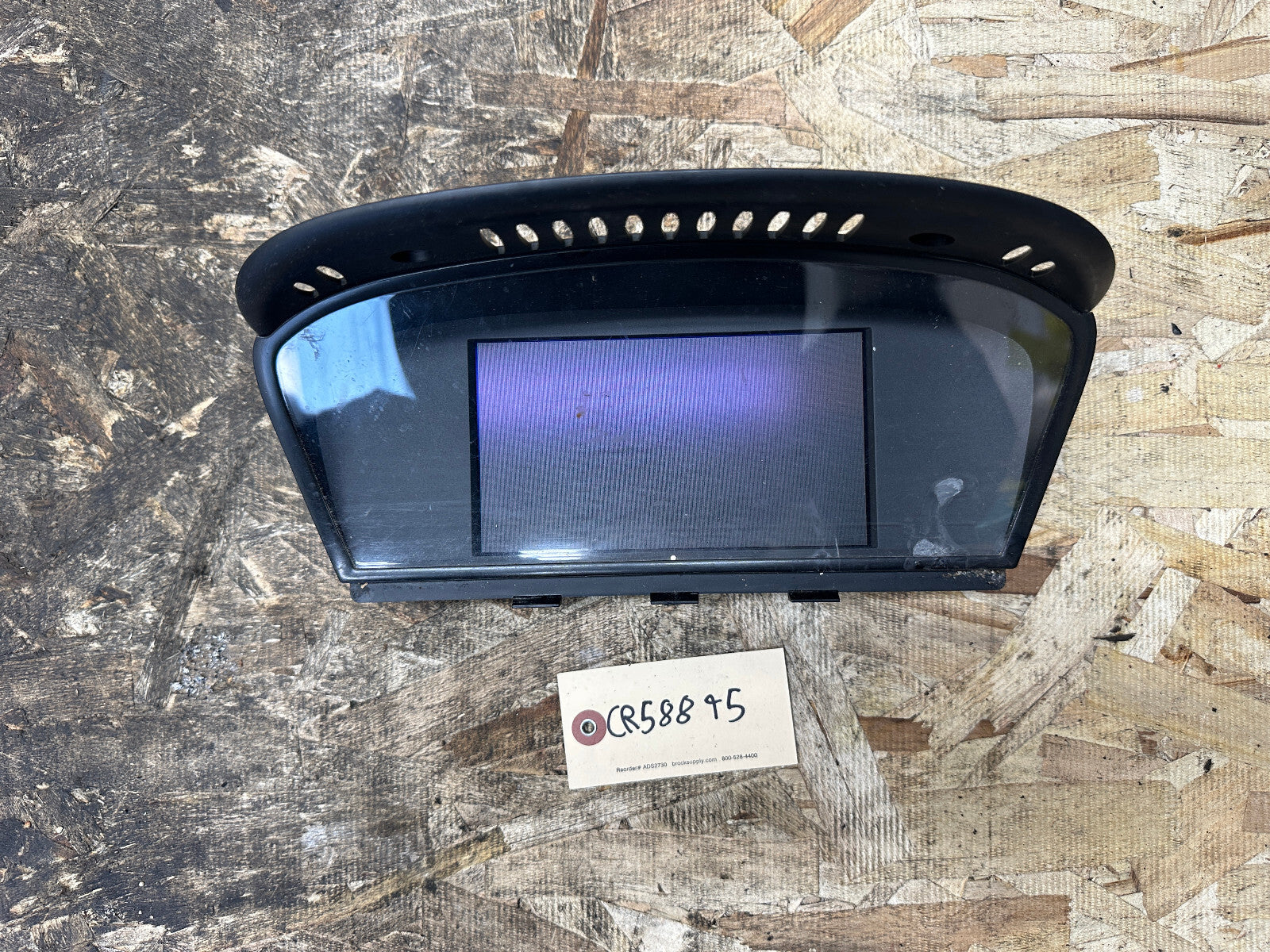 BMW 01-10 E60 E63 5/6 SERIES iDRIVE NAVIGATION GPS INFORMATION MONITOR 6952327