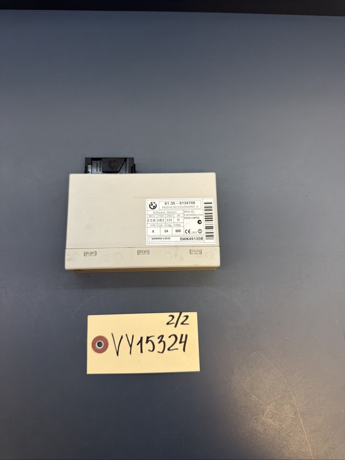 08-15 BMW 1 3 E90 E91 E92 Passive Go Keyless Entry Control Module OEM 9134708