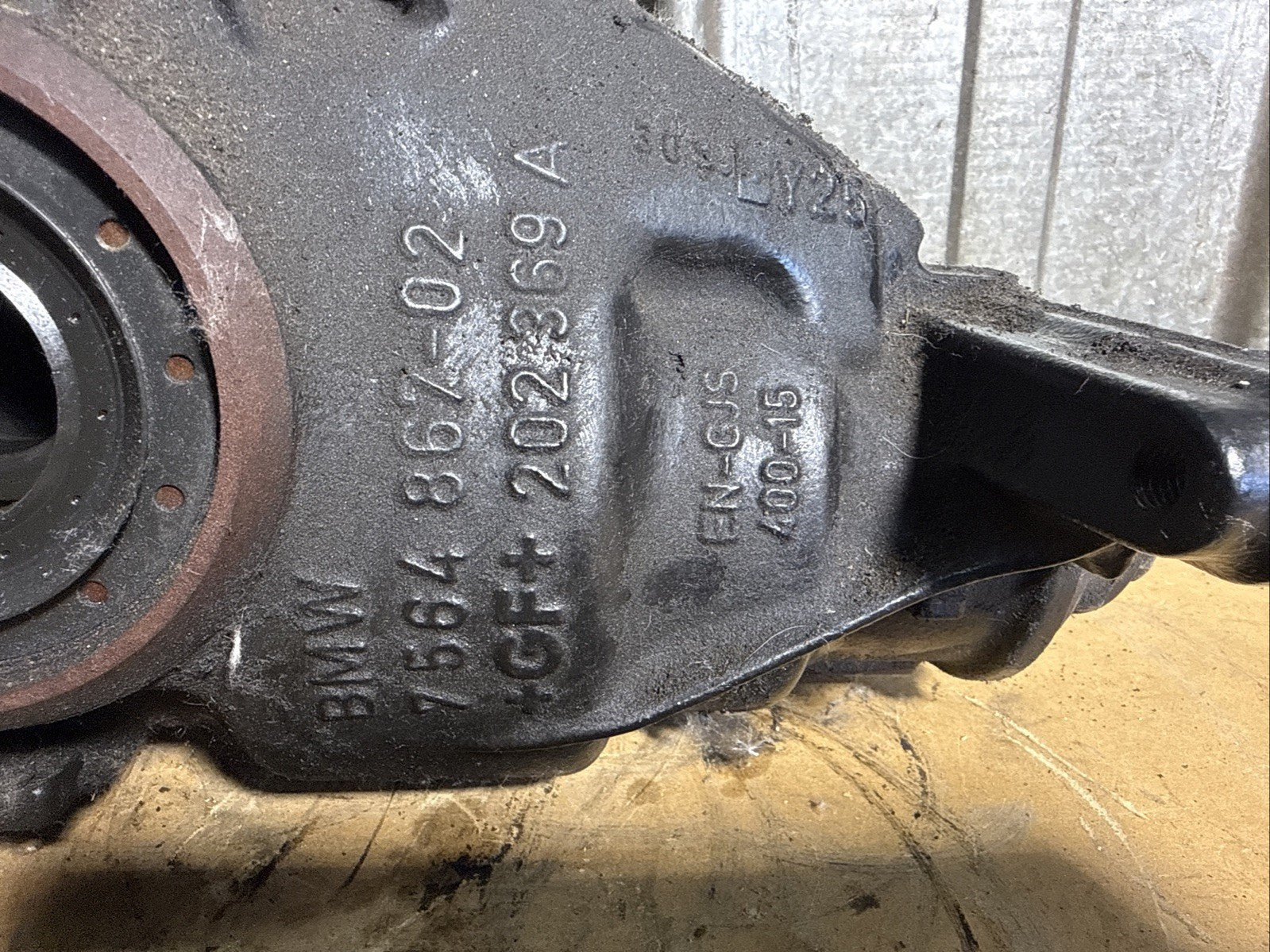 BMW REAR DIFFERENTIAL F25 X3 SERIES FINAL DRIVE 3.73 7592009