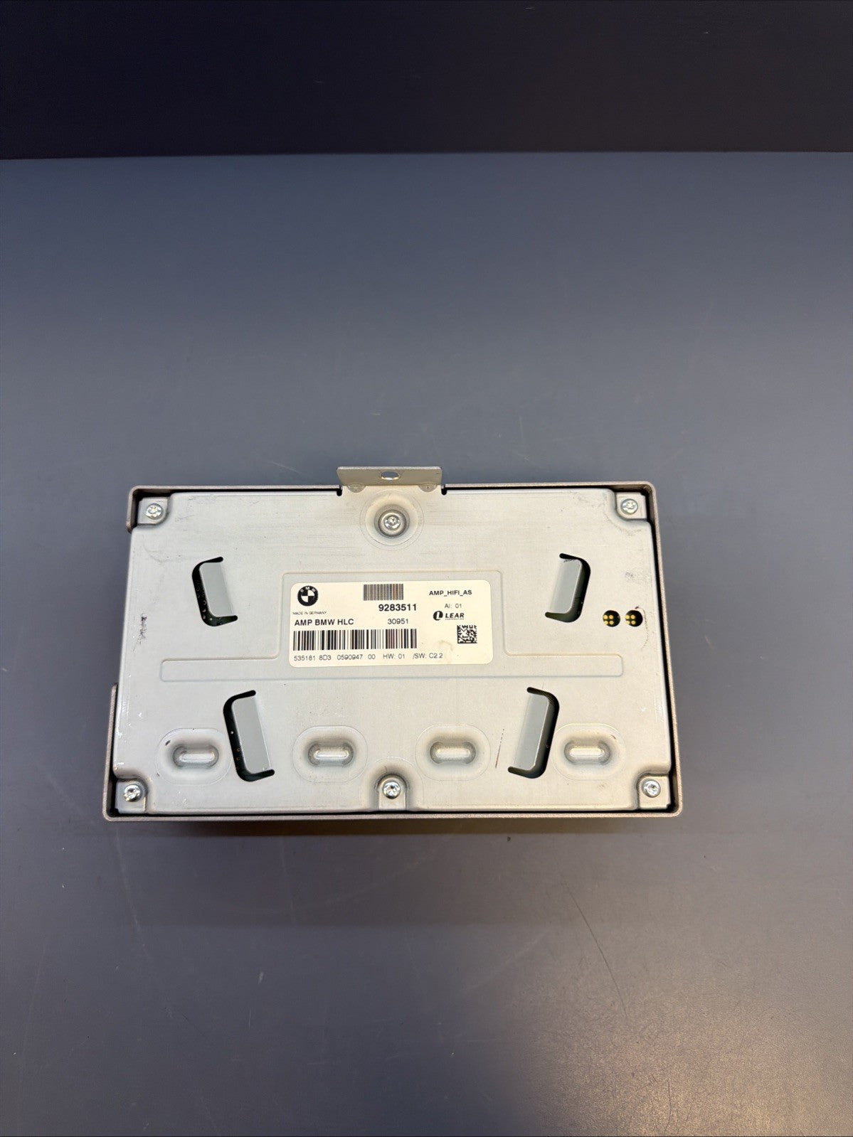 2012 - 2018 BMW F30 F80 Sedan AUDIO RADIO SOUND HiFi AMPLIFIER OEM 9283511