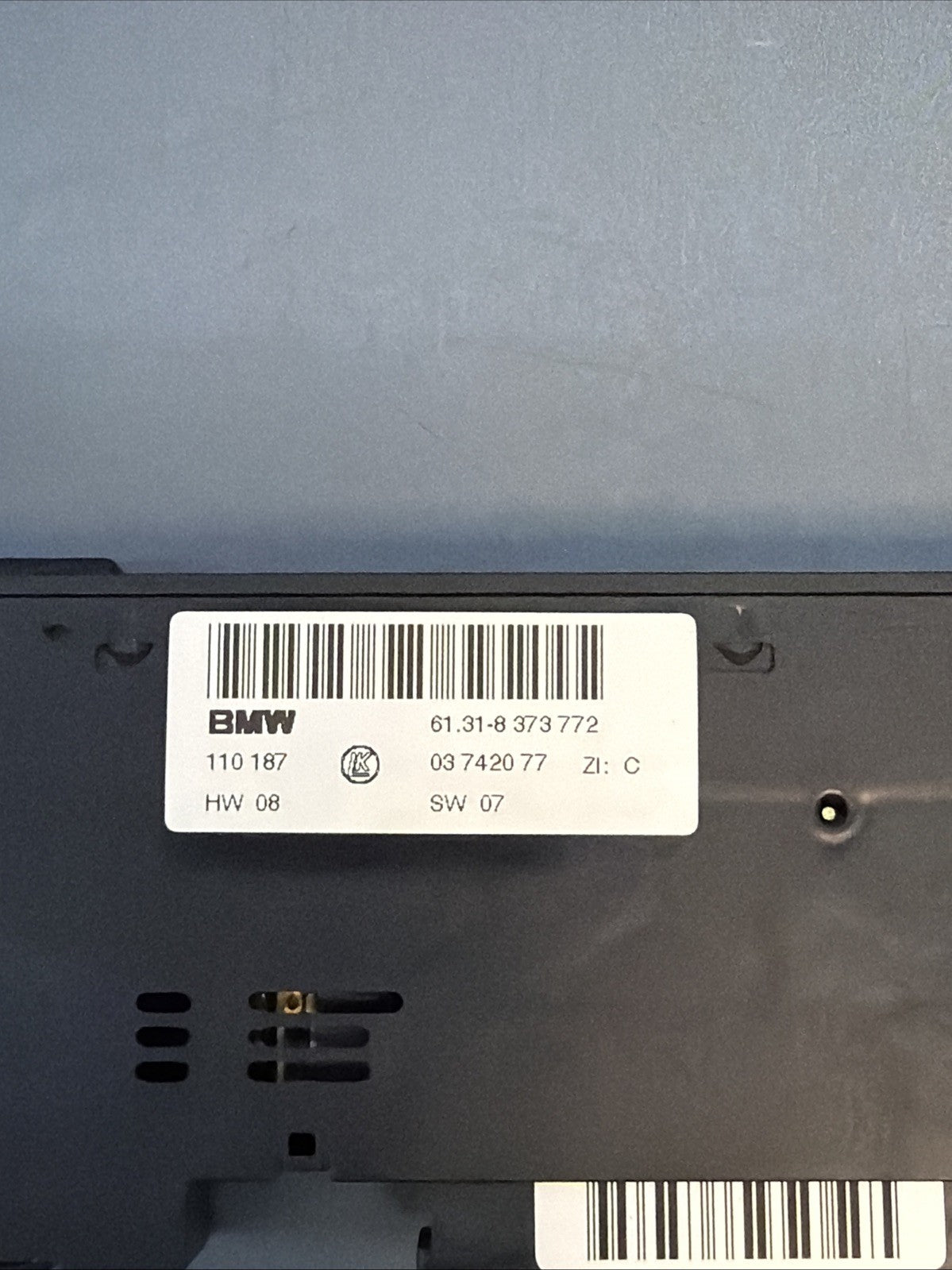 97-03 Bmw E39 5/7 Series Front Dash Heated Seat Traction Control Switch 8373772