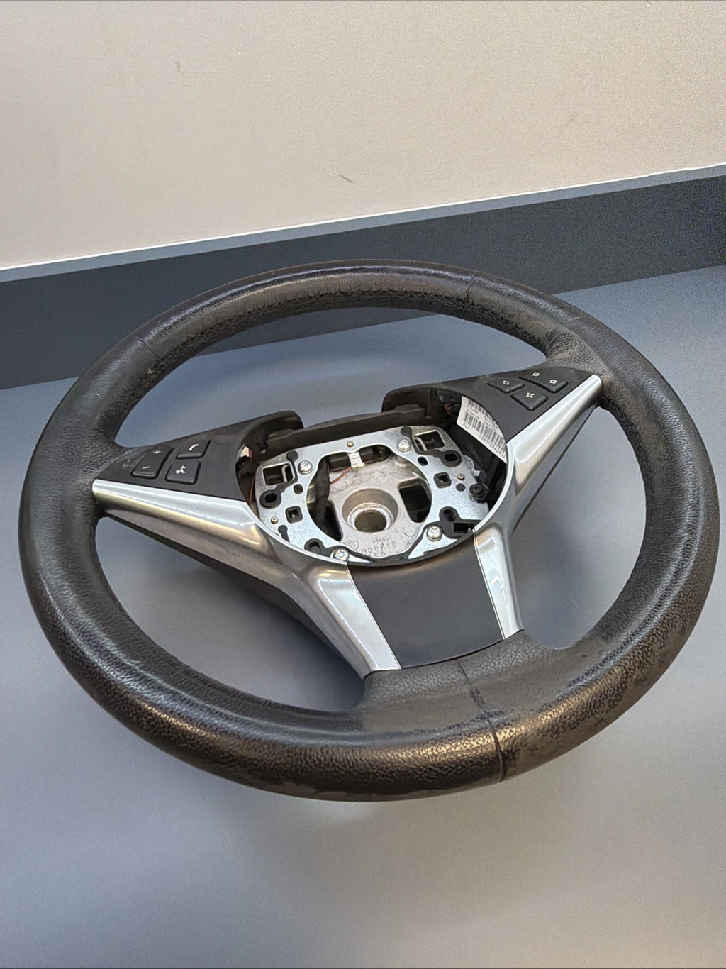 06-10 BMW E60 E63 535i Sport Steering Wheel HEATED OEM