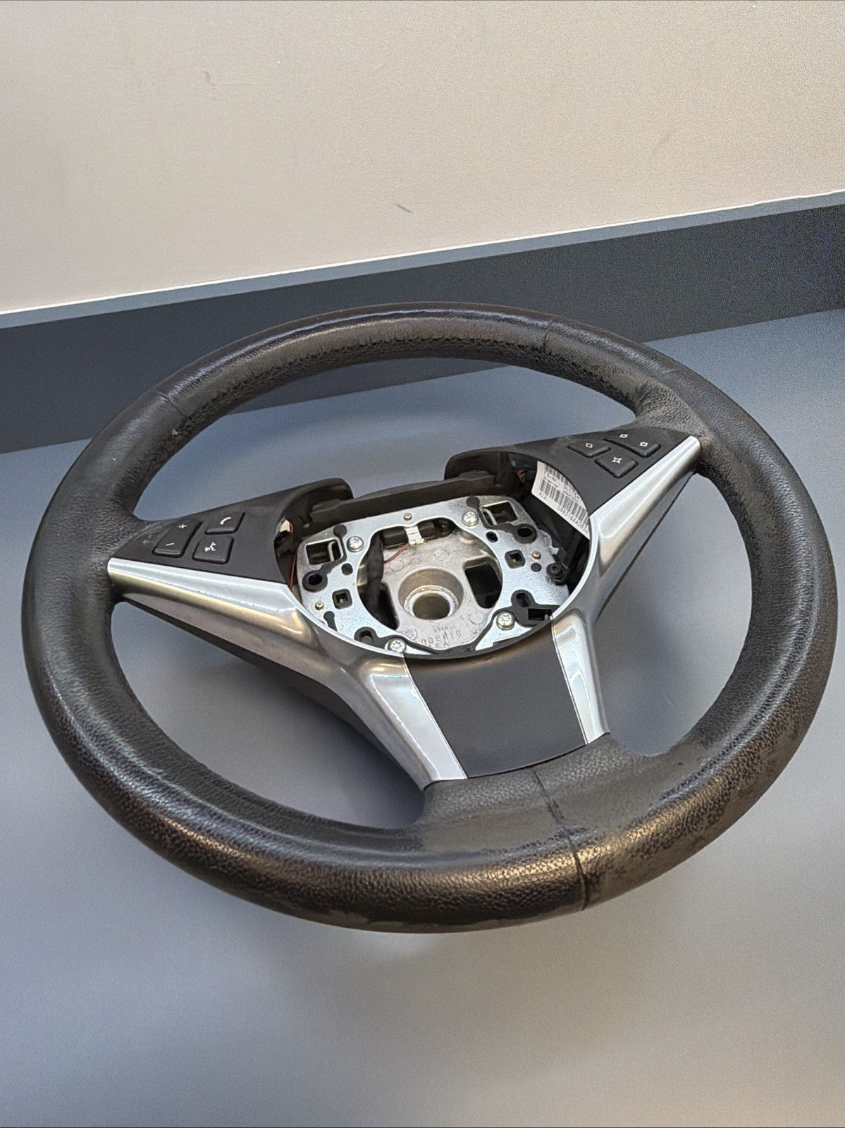 06-10 BMW E60 E63 535i Sport Steering Wheel HEATED OEM