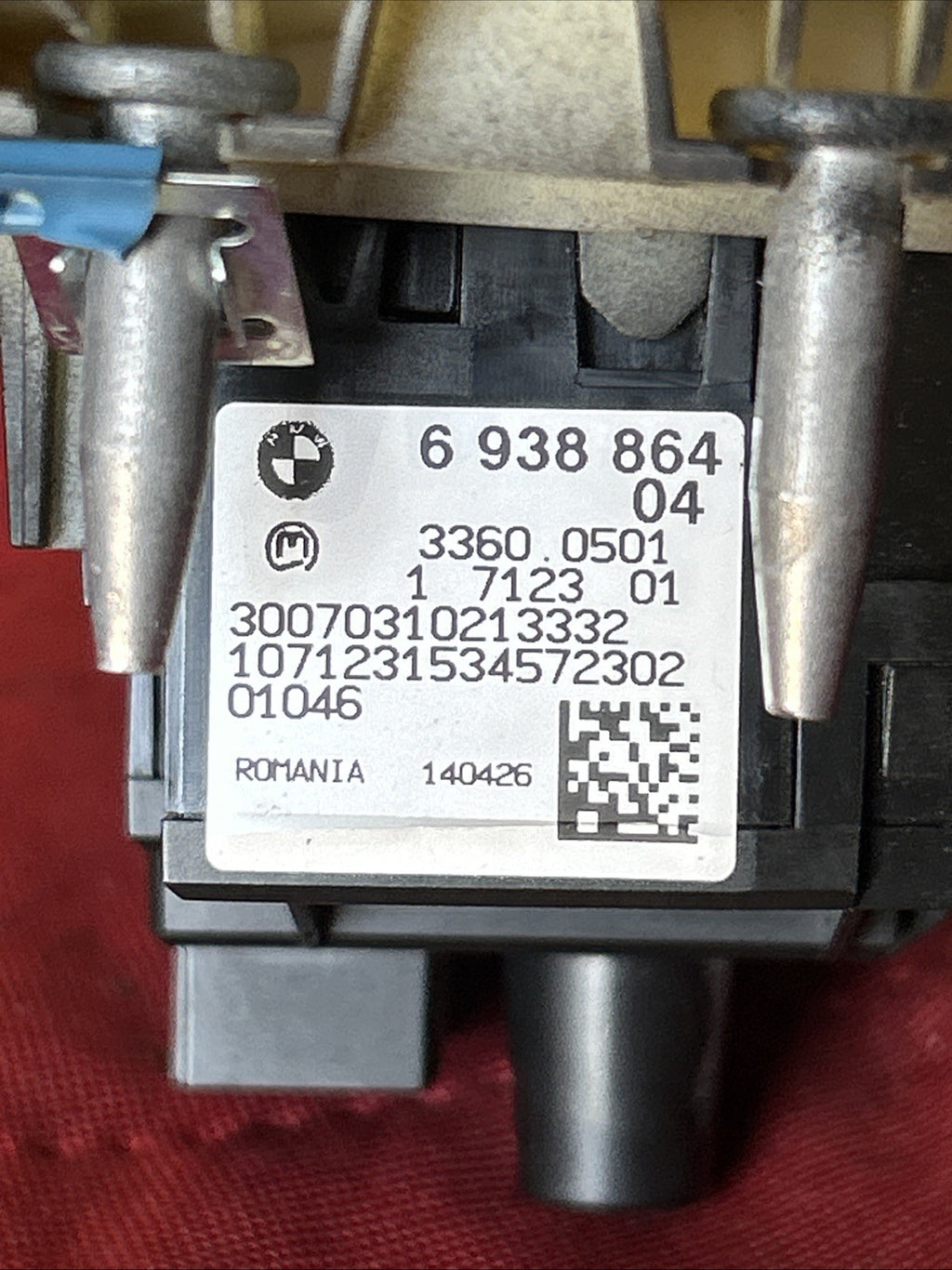 06-10 BMW 328i 335i E90 HEADLIGHT FOG LIGHT CONTROL SWITCH OEM 6938864