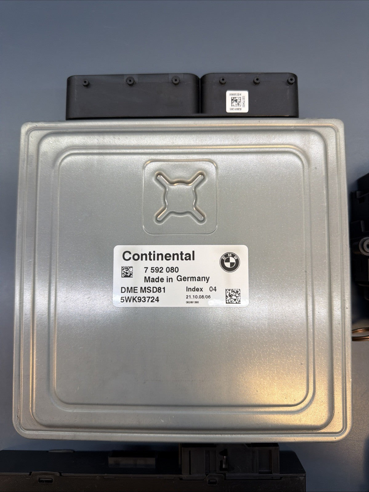 MSD81 07-10 BMW E90 E92 E93 N54 E60 535i 135i ENGINE ECU DME CAS KEY + READER