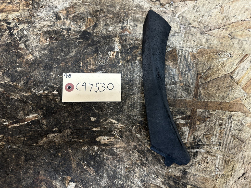 BMW 2006-2012 E90 REAR LEFT DRIVER INNER DOOR HANDEL TRIM BLACK OEM 9150333
