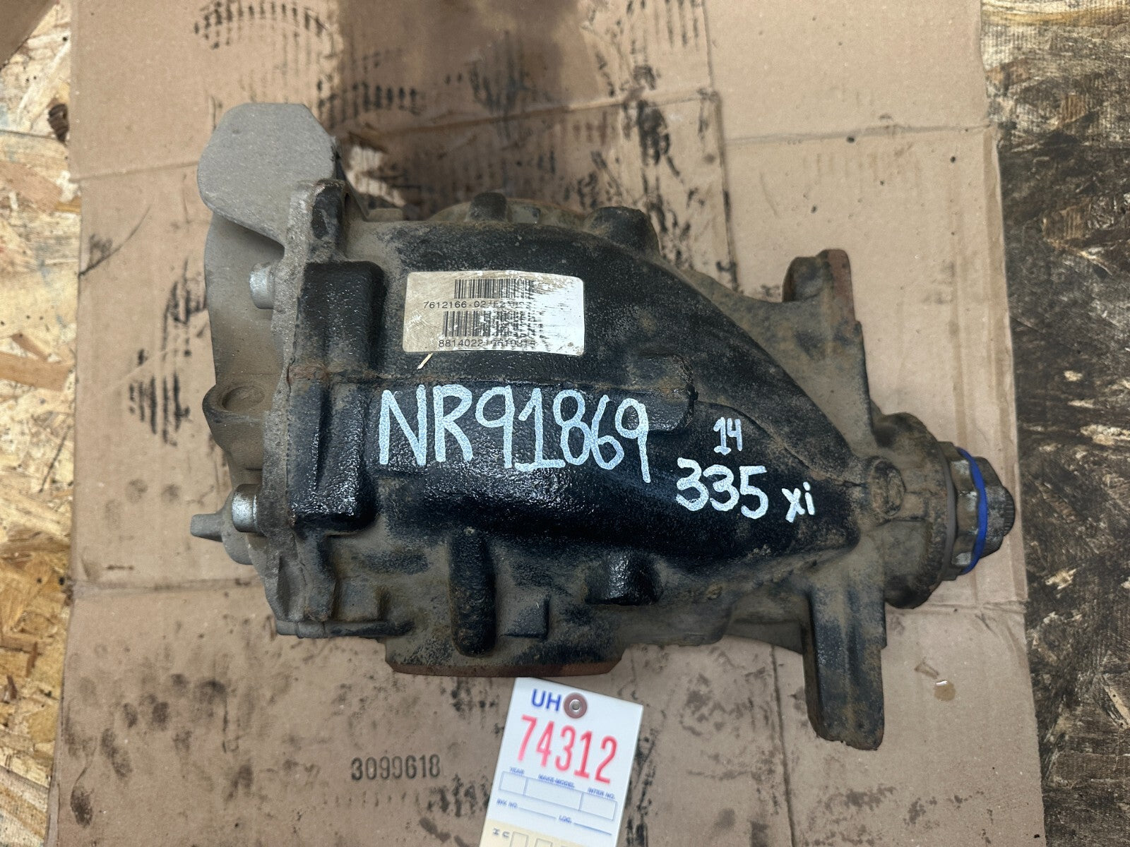BMW F30 3 SERIES REAR DIFFERENTIAL FINAL 3.23 DRIVE OEM 7612166/7599475/7629400