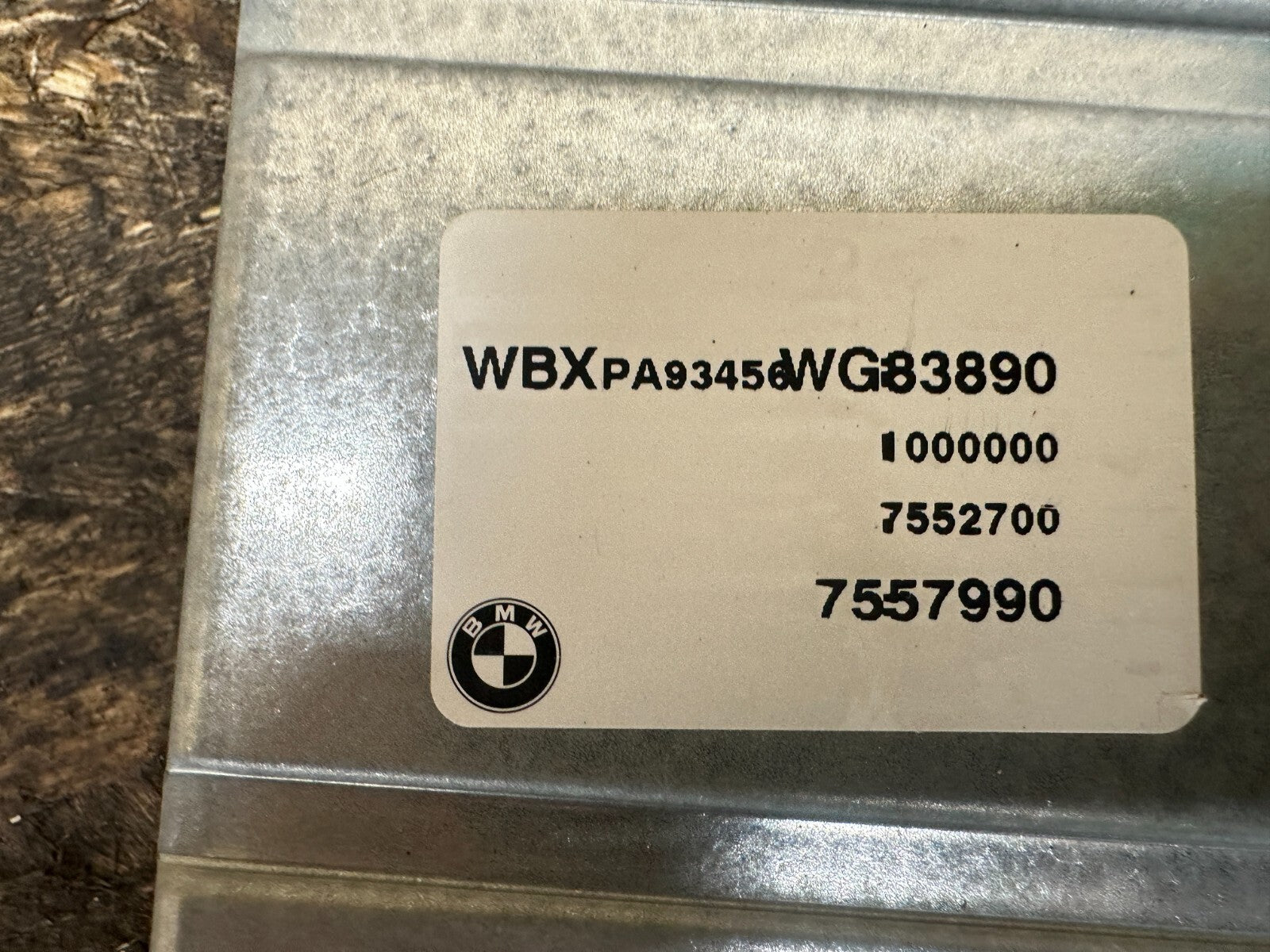 BMW 98-06 E46 E83 E53 3 SERIES X3 X5 TRANSMISSION CONTROL UNIT TCU OEM 7552700