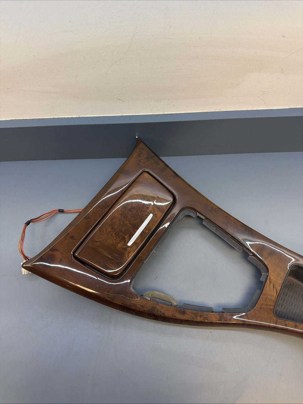 2006 BMW E90 E92 328i 335i CENTER CONSOLE WOOD CIC TRIM OEM